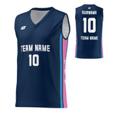 Basketball Jersey Stars - Navy